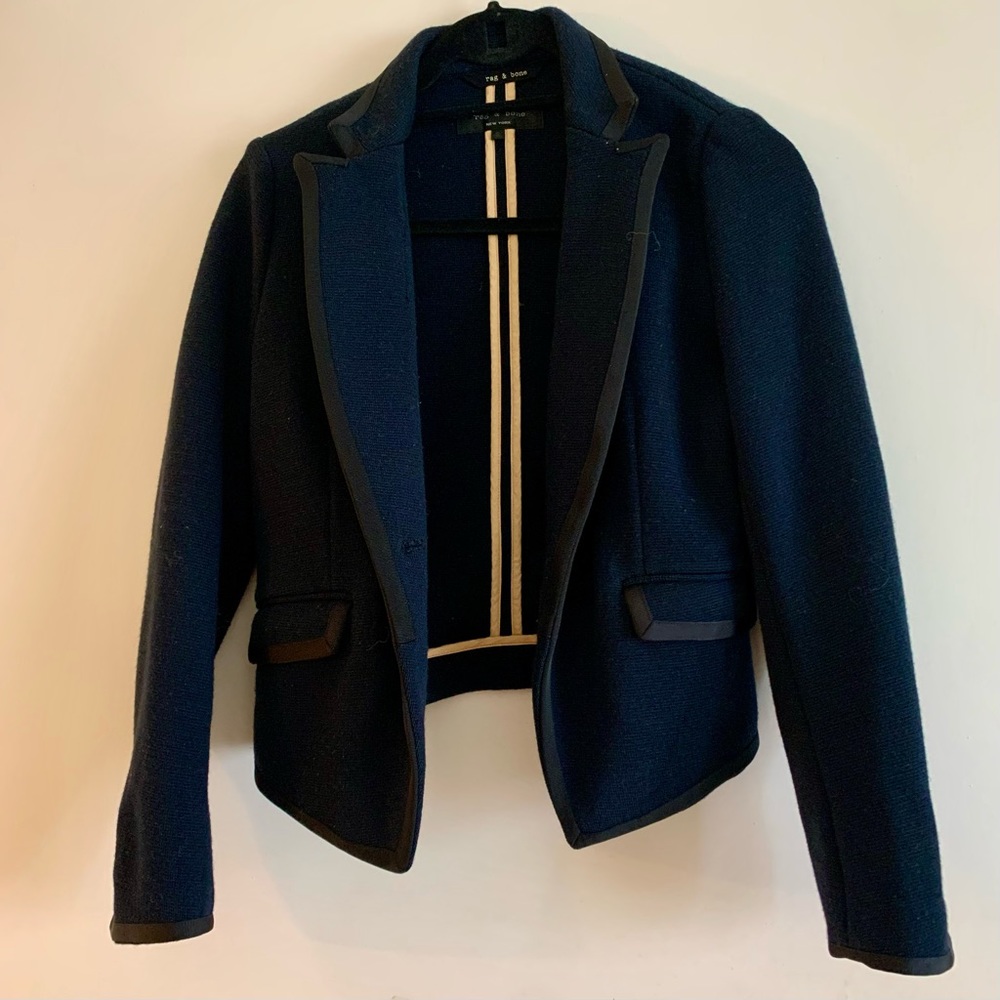 Rag & Bone Navy Blazer